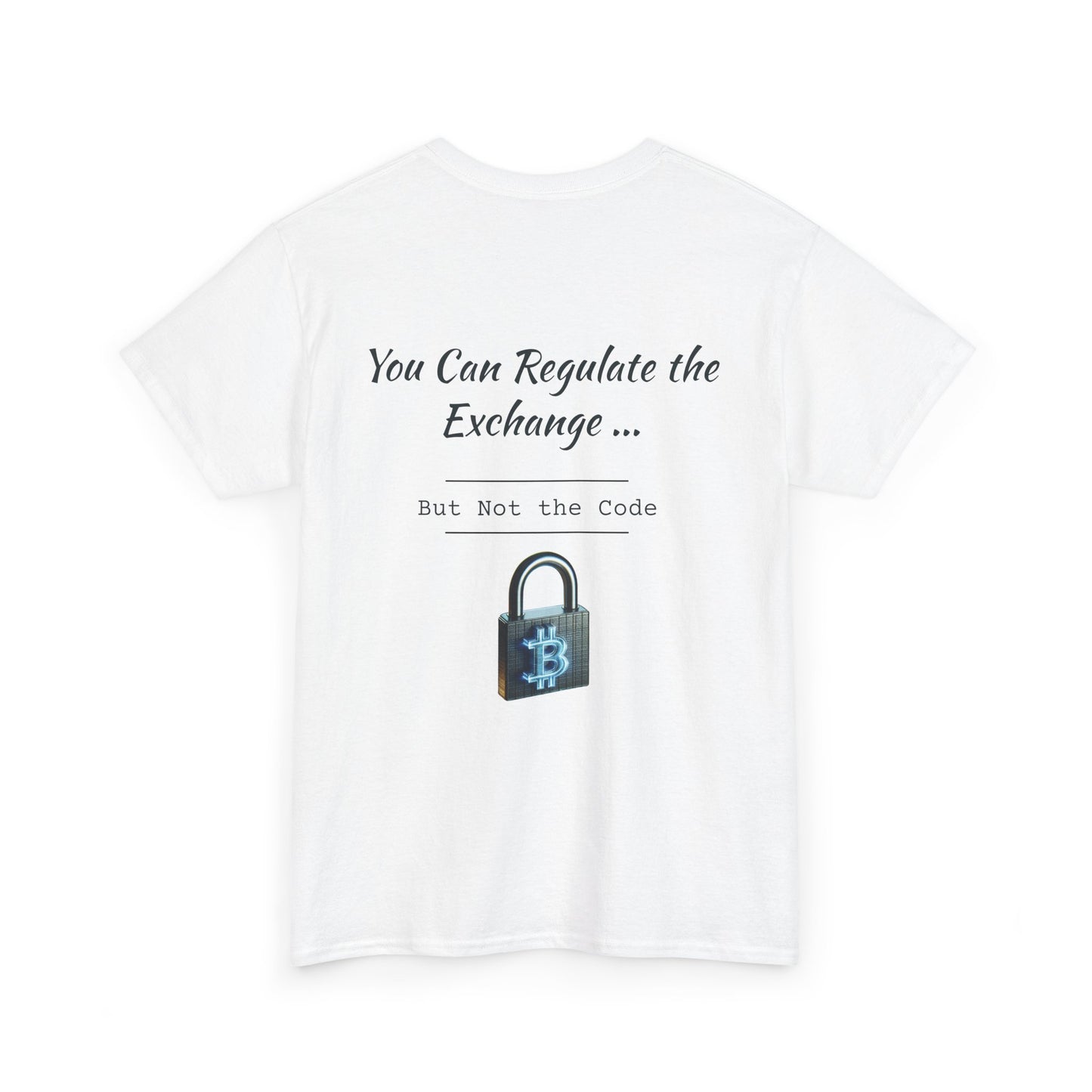 Not the code Novelty Unisex Heavy Cotton Tee