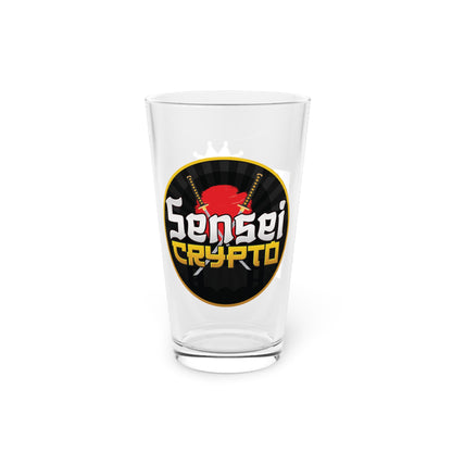 Sensei & Martyn Pint Glass - 16oz Pint Glass