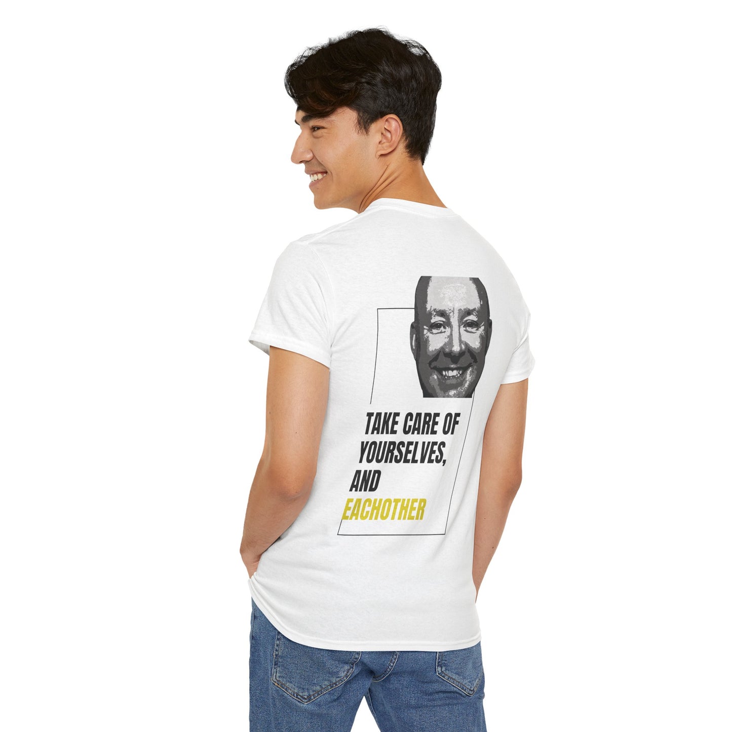 Take Care Novelty Unisex Heavy Cotton Tee