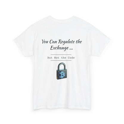 Not the code Novelty Unisex Heavy Cotton Tee
