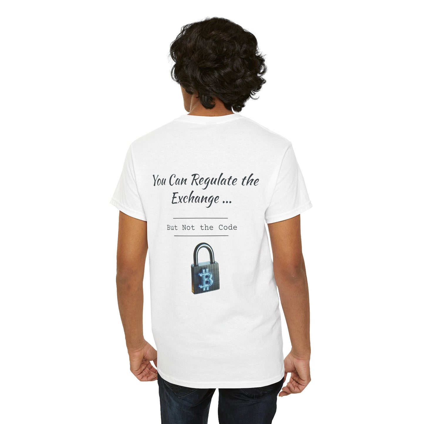 Not the code Novelty Unisex Heavy Cotton Tee