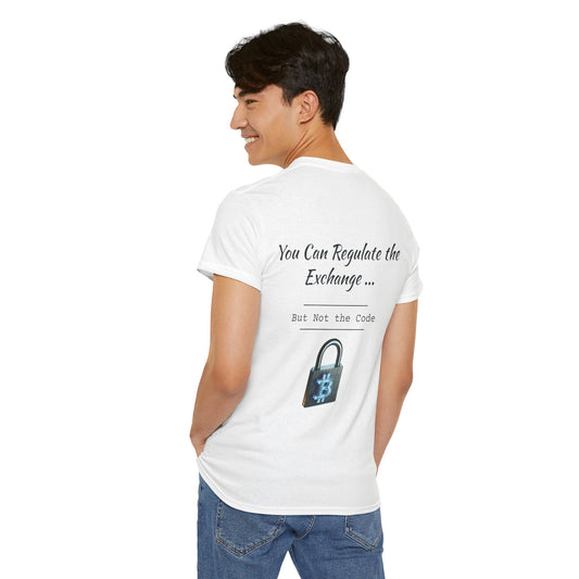 Not the code Novelty Unisex Heavy Cotton Tee