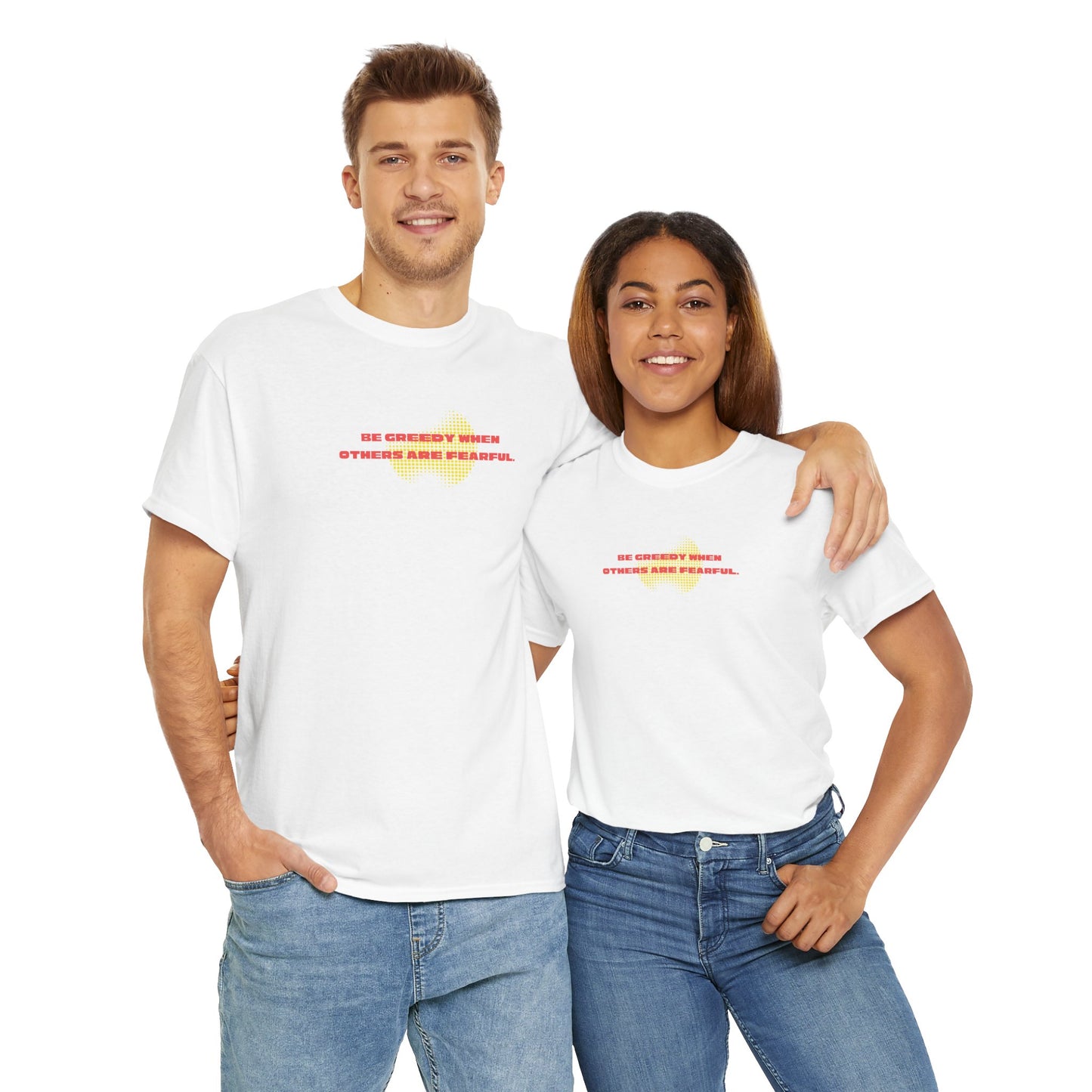 Novelty Front + Back Unisex Heavy Cotton Tee