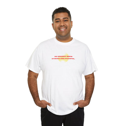 Novelty Front + Back Unisex Heavy Cotton Tee