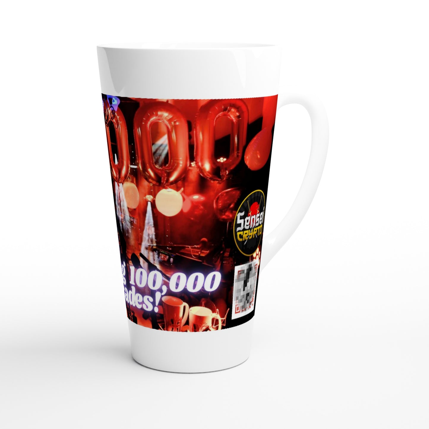 100K Founder’s Edition Mug — 17oz (No. 1 of 10 • Hidden QR Collectible)